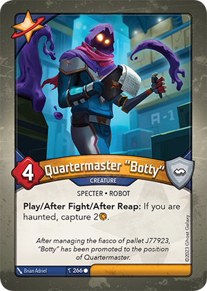 Quartermaster “Botty”