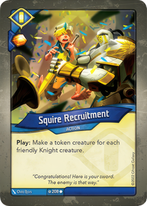 Squire Recruitment
