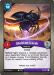003 Obsidian Scarab