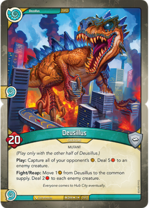 Deusillus, an example of a Gigantic creature