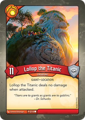 Lollop the Titanic