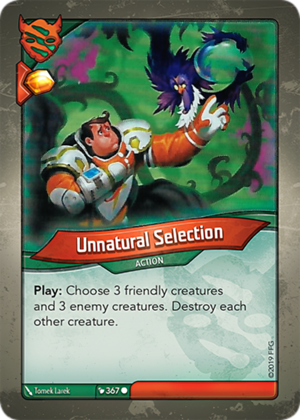 Unnatural Selection Alternate Art