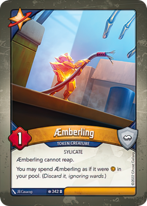 Æmberling, a KeyForge card illustrated by JB Casacop